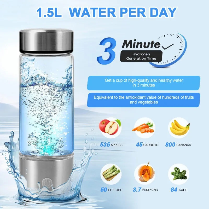 Hydrogen Generator Water Cup Filter Ionizer
